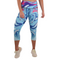 CLEARANCE Leakproof Cropped Leggings - Aqua