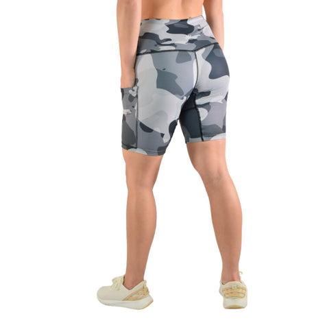 Leakproof Shorts - 7" | Gray/Black Camo