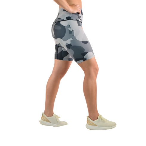 Leakproof Shorts - 7" | Gray/Black Camo