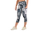 CLEARANCE Leakproof Cropped Leggings - Gray/Black Camo