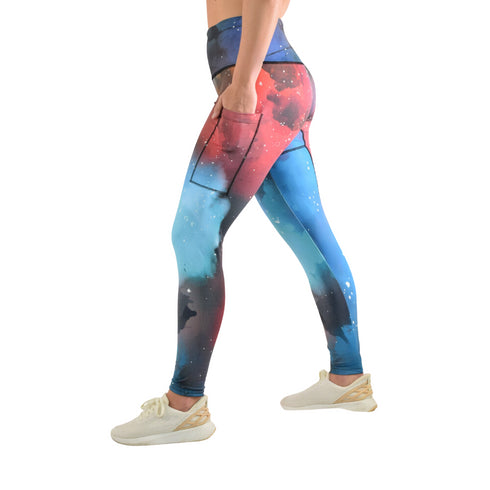 CLEARANCE Leakproof Leggings - Galaxy