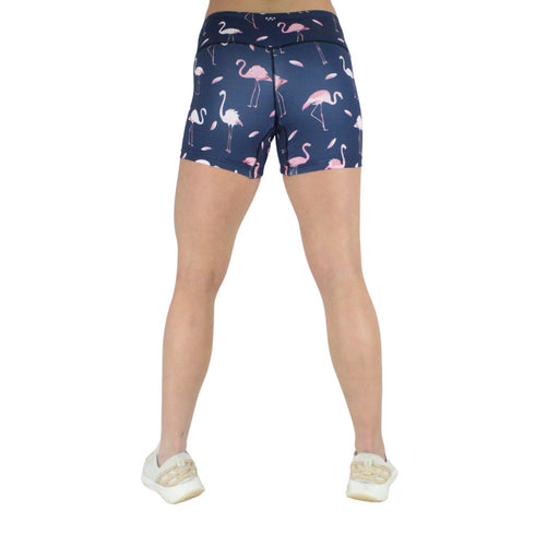 Leakproof Shorts | High-Rise | Flamingo