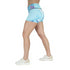 Leakproof Shorts | Mid-Rise | Aqua