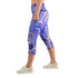 CLEARANCE Leakproof Cropped Leggings - Purple Swirl